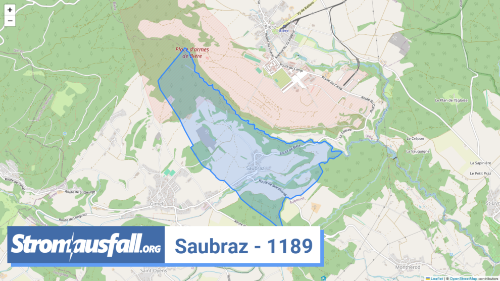 stromausfall ch ortschaft saubraz 1189