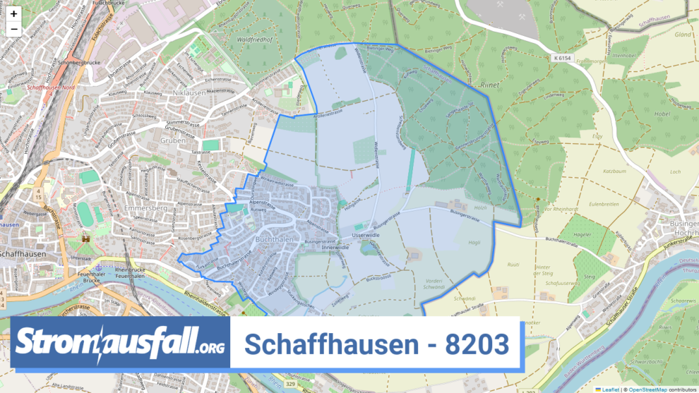 stromausfall ch ortschaft schaffhausen 8203