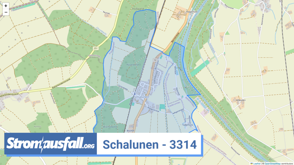 stromausfall ch ortschaft schalunen 3314