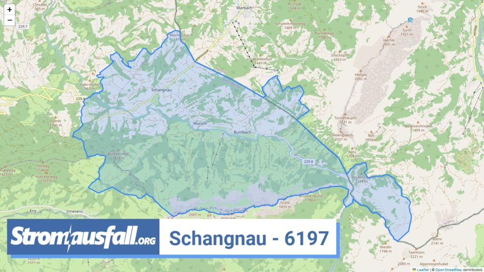 stromausfall ch ortschaft schangnau 6197