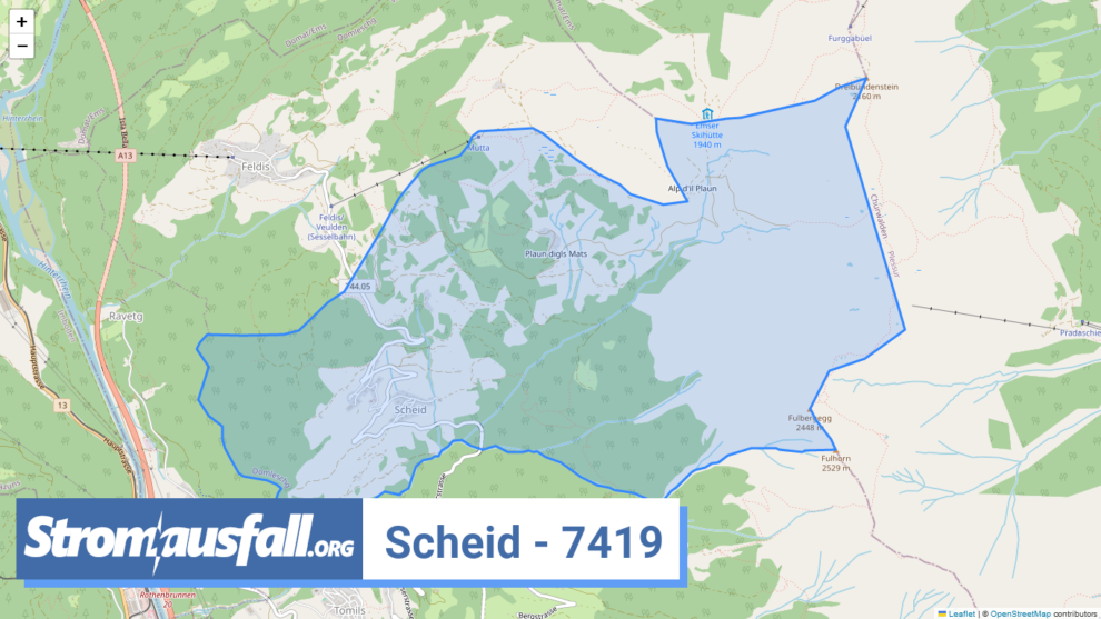 stromausfall ch ortschaft scheid 7419