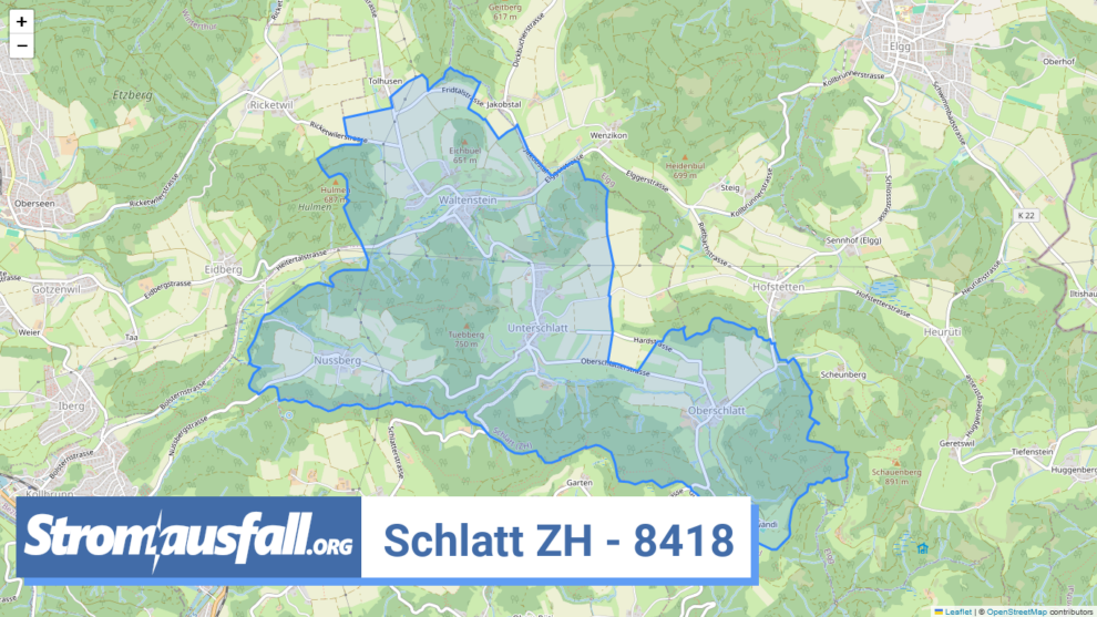 stromausfall ch ortschaft schlatt zh 8418