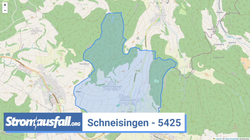 stromausfall ch ortschaft schneisingen 5425