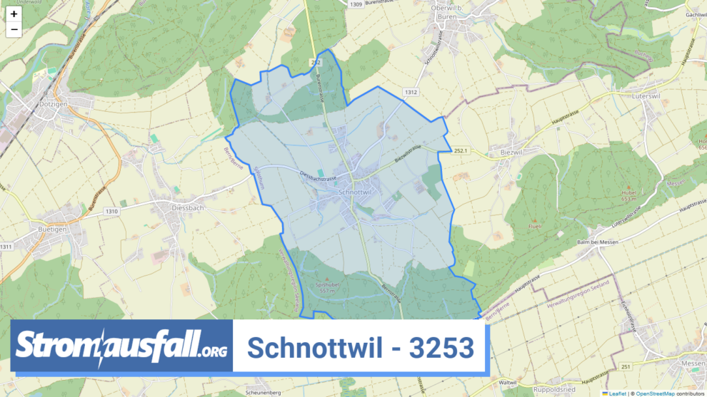 stromausfall ch ortschaft schnottwil 3253