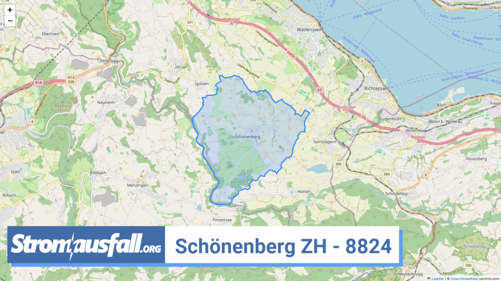 stromausfall ch ortschaft schoenenberg zh 8824