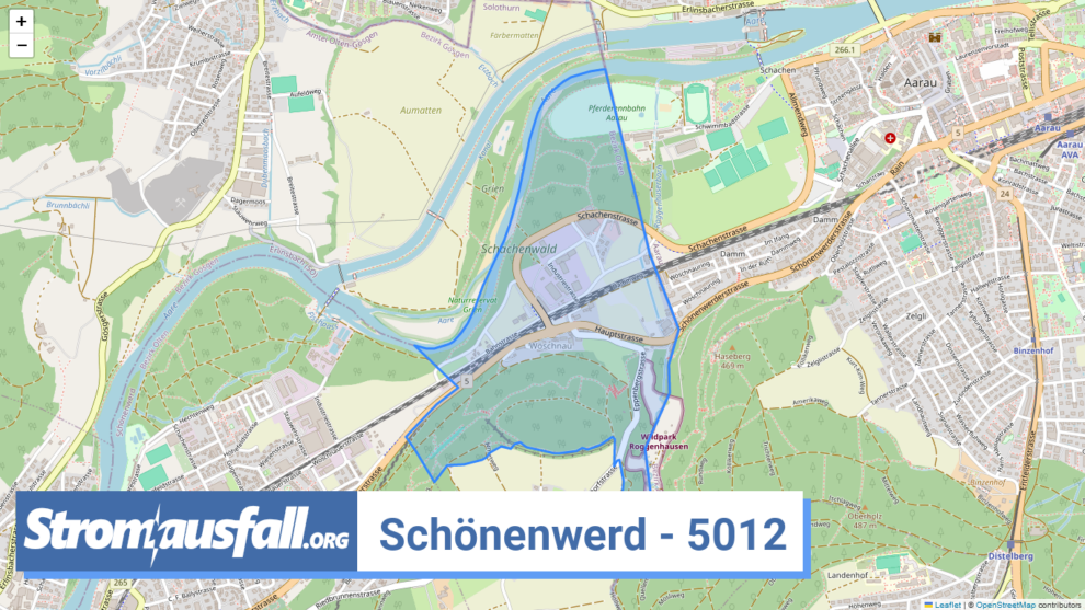 stromausfall ch ortschaft schoenenwerd 5012