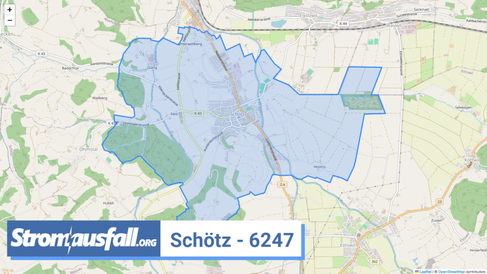 stromausfall ch ortschaft schoetz 6247