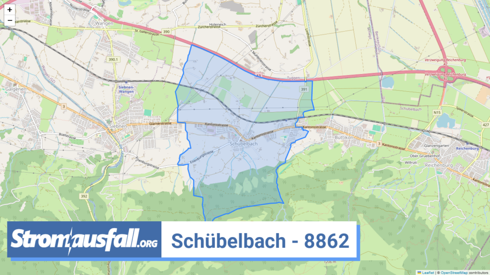 stromausfall ch ortschaft schuebelbach 8862