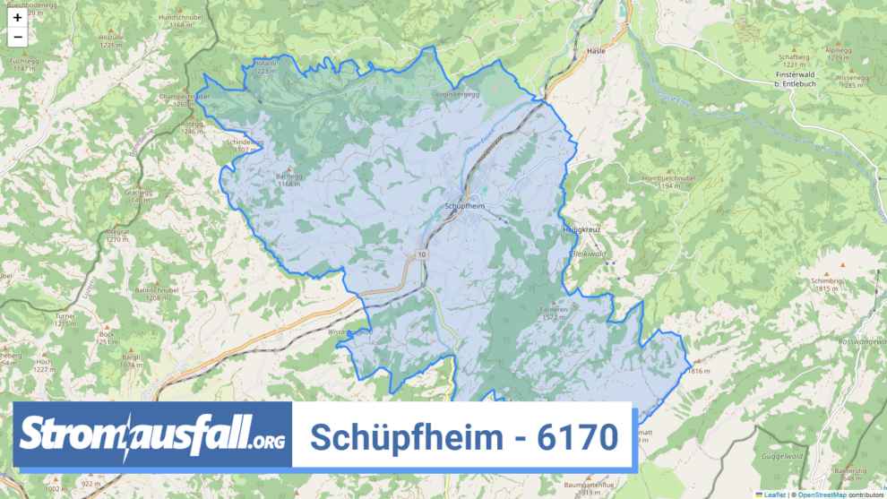 stromausfall ch ortschaft schuepfheim 6170