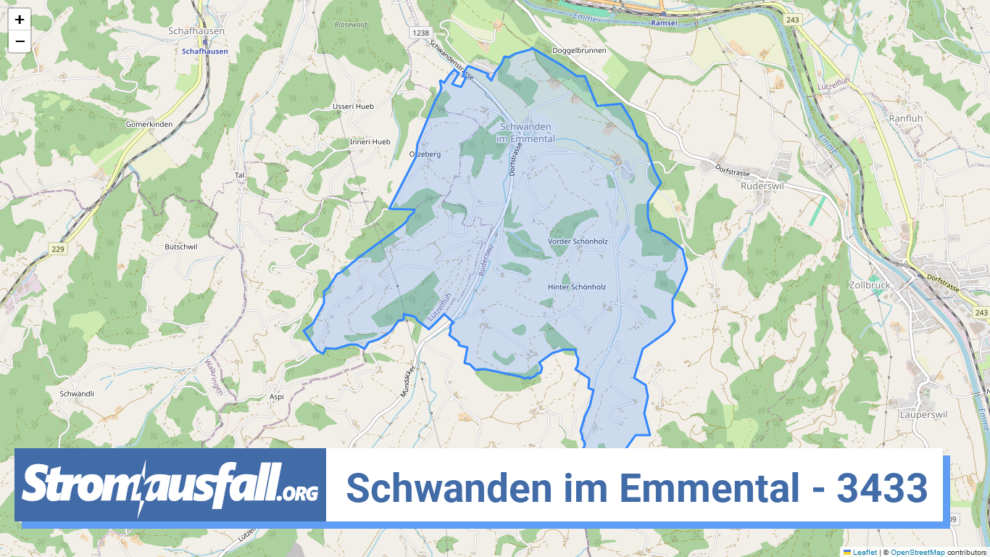 stromausfall ch ortschaft schwanden im emmental 3433