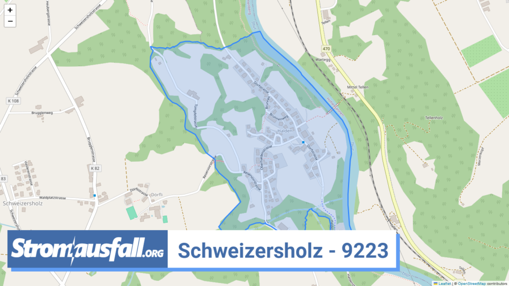 stromausfall ch ortschaft schweizersholz 9223