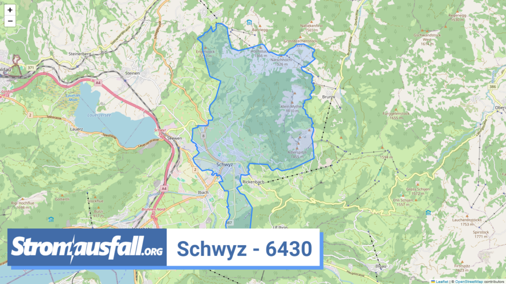 stromausfall ch ortschaft schwyz 6430