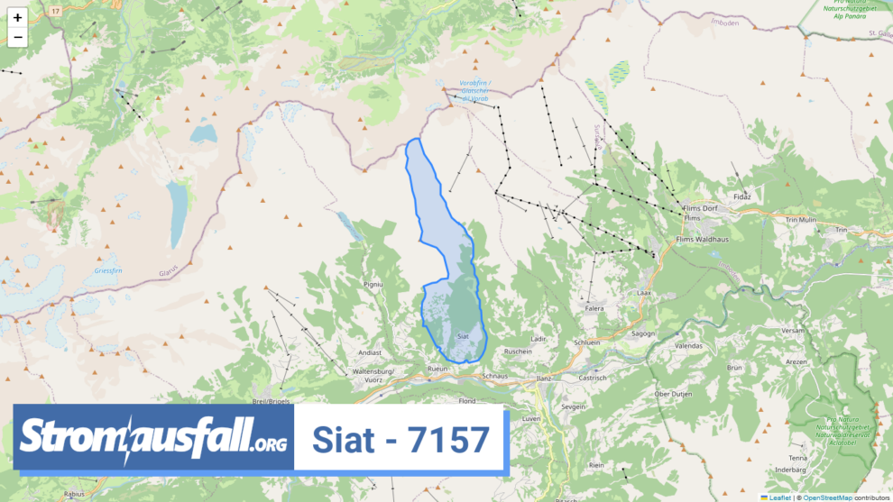 stromausfall ch ortschaft siat 7157