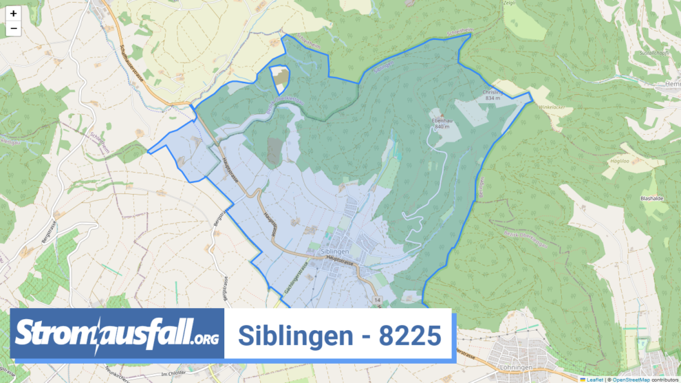 stromausfall ch ortschaft siblingen 8225