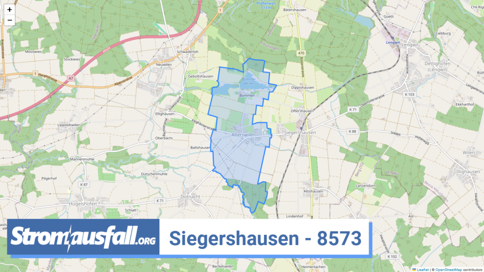 stromausfall ch ortschaft siegershausen 8573