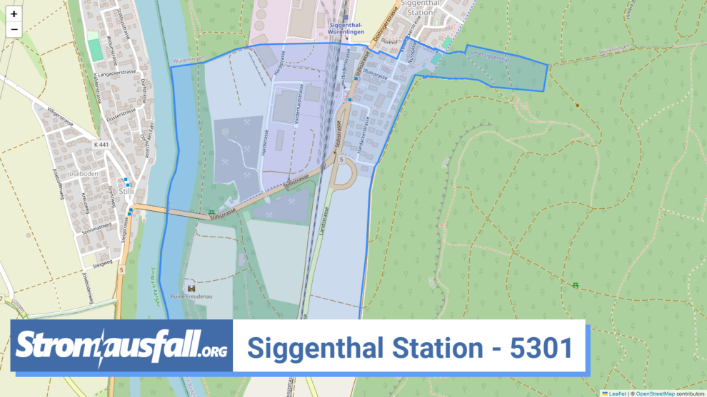 stromausfall ch ortschaft siggenthal station 5301