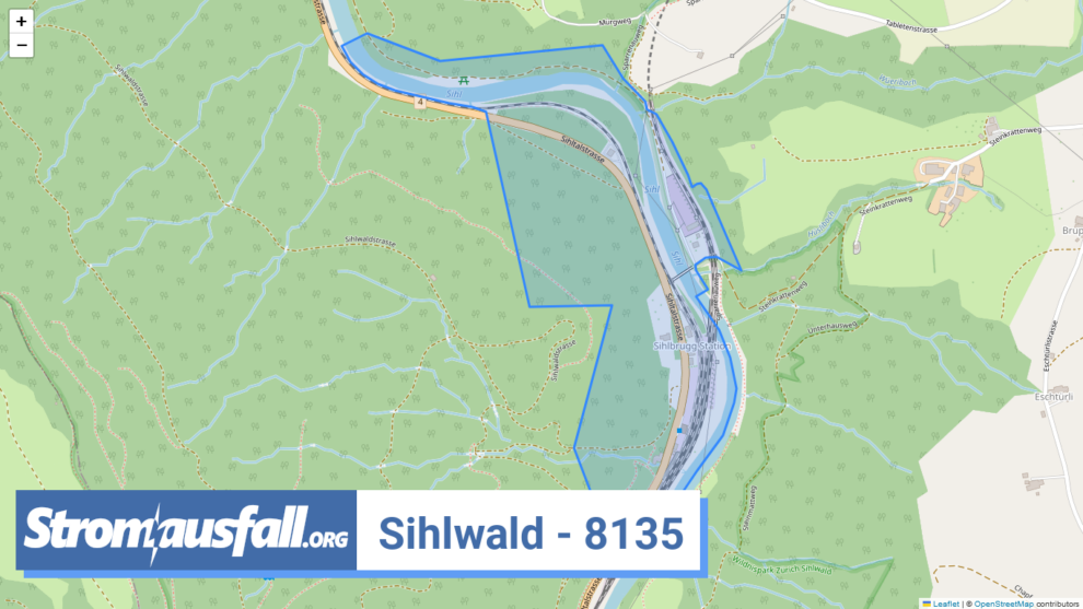 stromausfall ch ortschaft sihlwald 8135