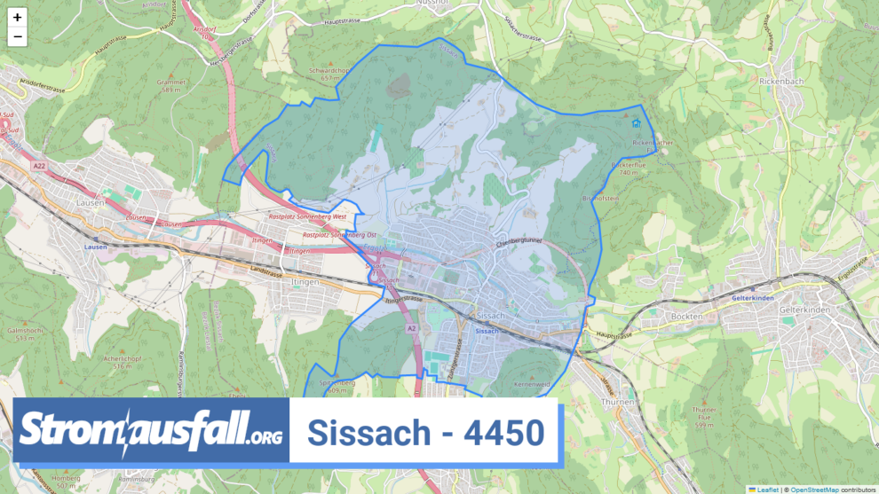 stromausfall ch ortschaft sissach 4450