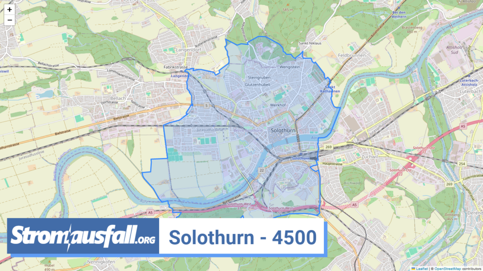 stromausfall ch ortschaft solothurn 4500