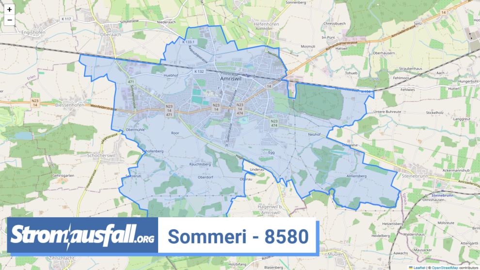 stromausfall ch ortschaft sommeri 8580