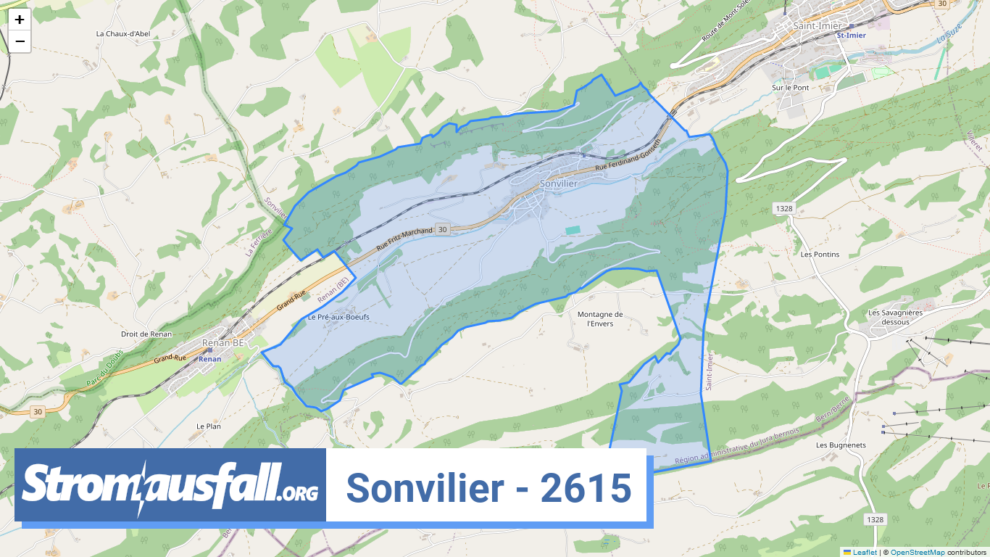 stromausfall ch ortschaft sonvilier 2615