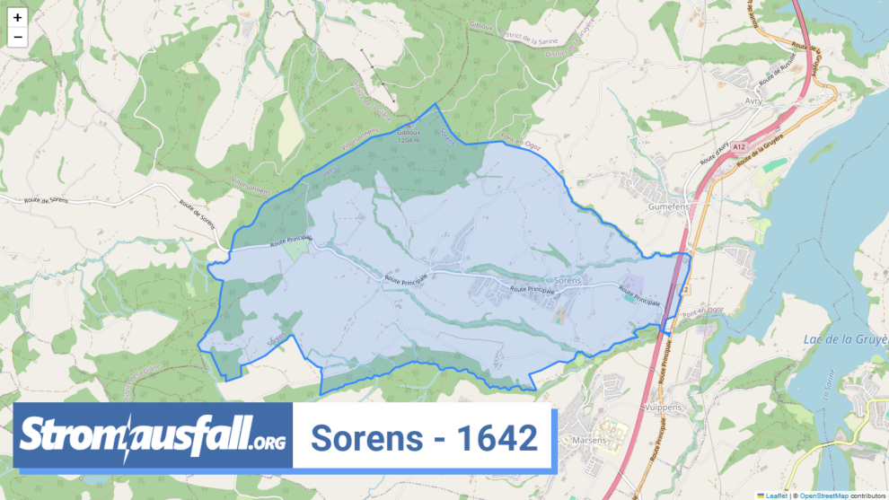 stromausfall ch ortschaft sorens 1642