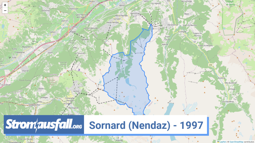 stromausfall ch ortschaft sornard nendaz 1997