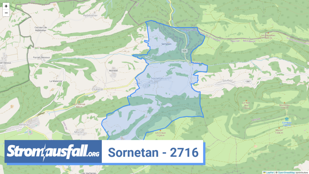 stromausfall ch ortschaft sornetan 2716