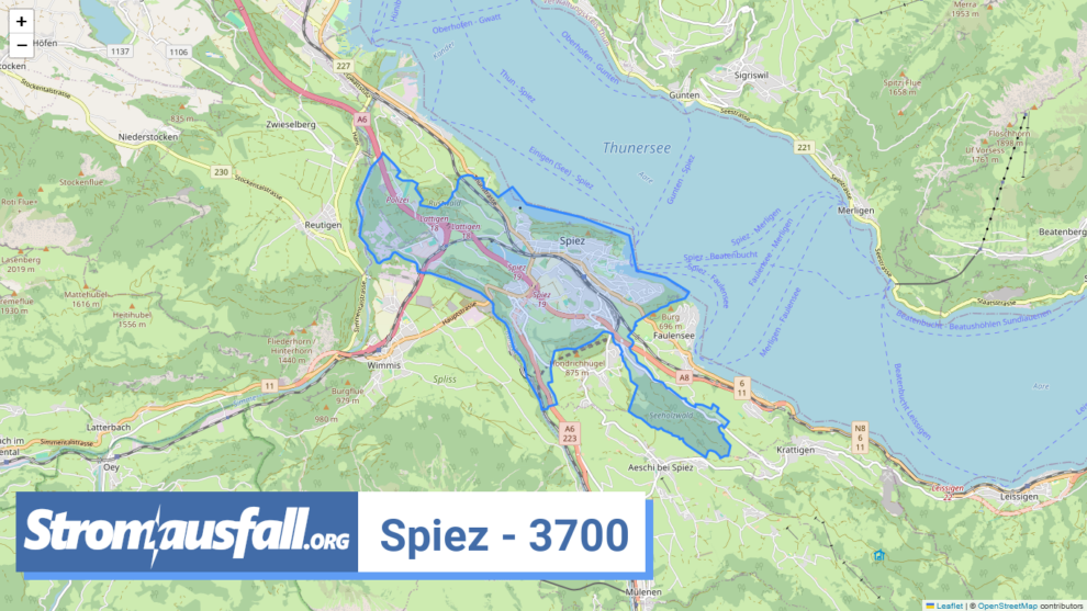 stromausfall ch ortschaft spiez 3700