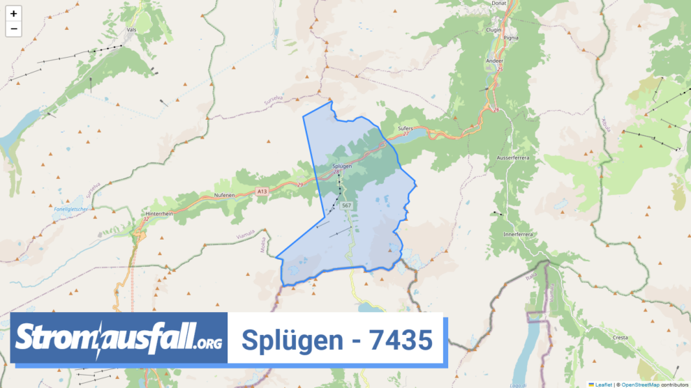 stromausfall ch ortschaft spluegen 7435