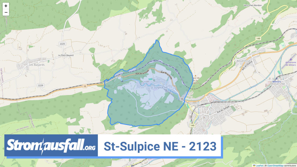 stromausfall ch ortschaft st sulpice ne 2123