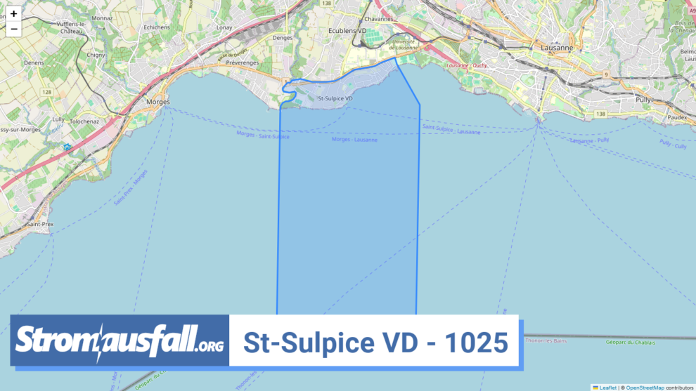 stromausfall ch ortschaft st sulpice vd 1025