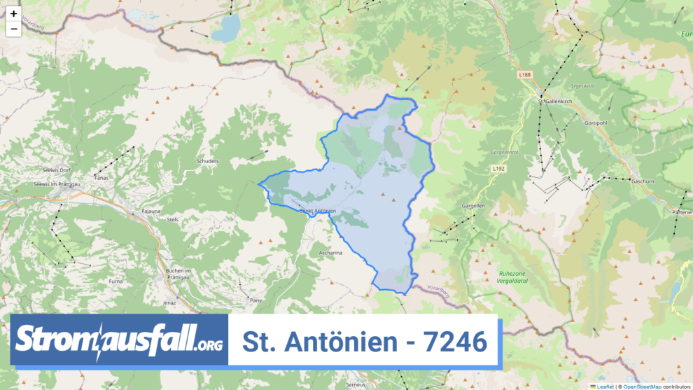 stromausfall ch ortschaft st. antoenien 7246