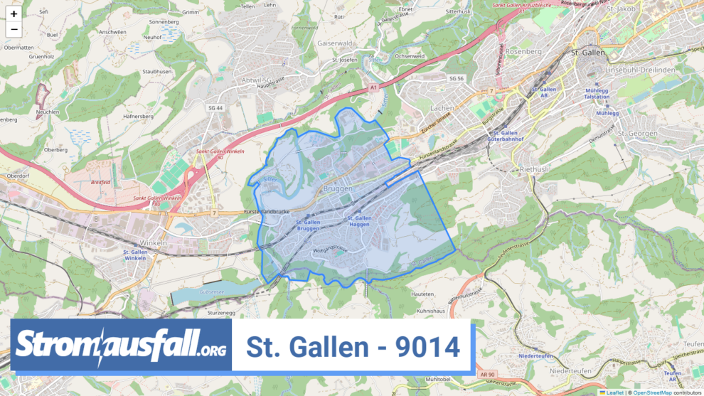 stromausfall ch ortschaft st. gallen 9014