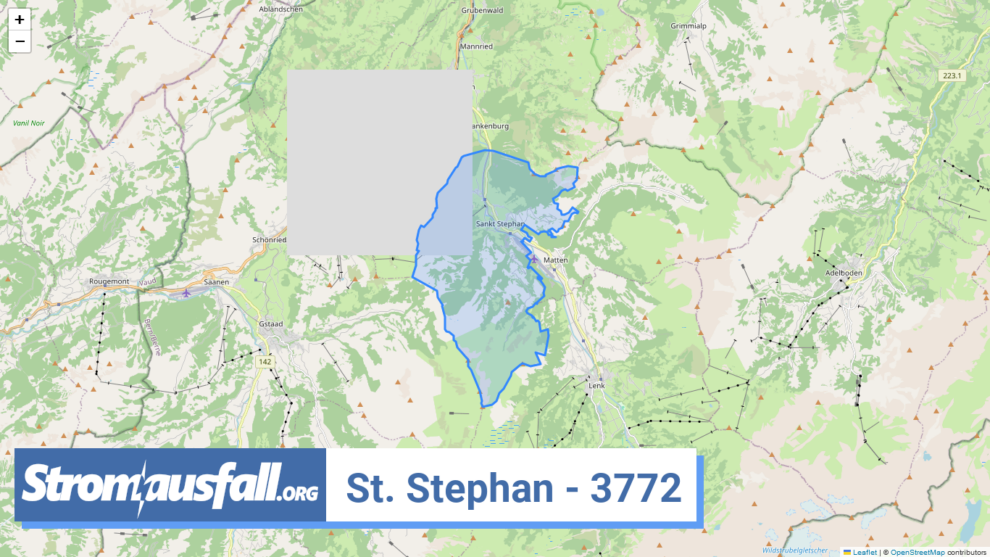 stromausfall ch ortschaft st. stephan 3772