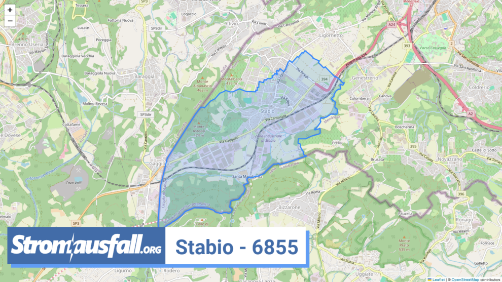 stromausfall ch ortschaft stabio 6855