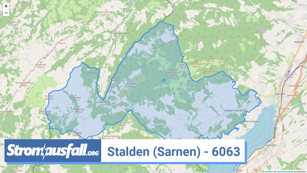 stromausfall ch ortschaft stalden sarnen 6063