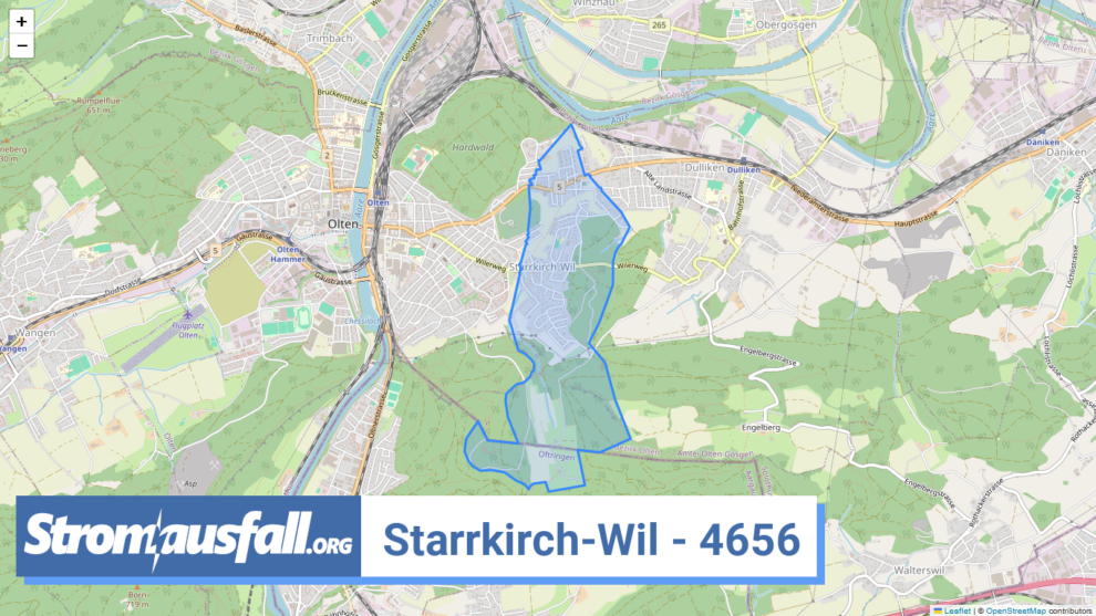 stromausfall ch ortschaft starrkirch wil 4656