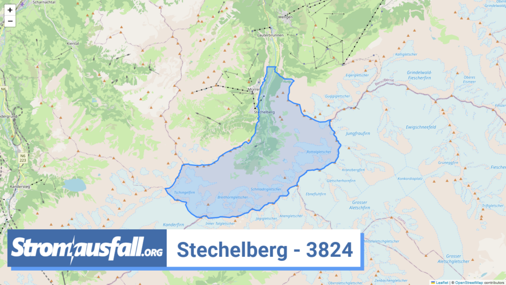 stromausfall ch ortschaft stechelberg 3824