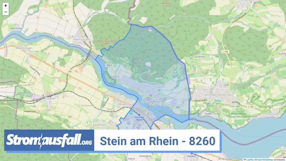 stromausfall ch ortschaft stein am rhein 8260