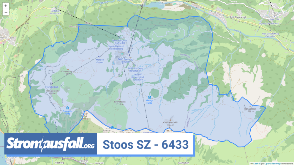 stromausfall ch ortschaft stoos sz 6433