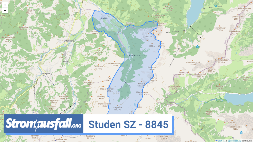 stromausfall ch ortschaft studen sz 8845