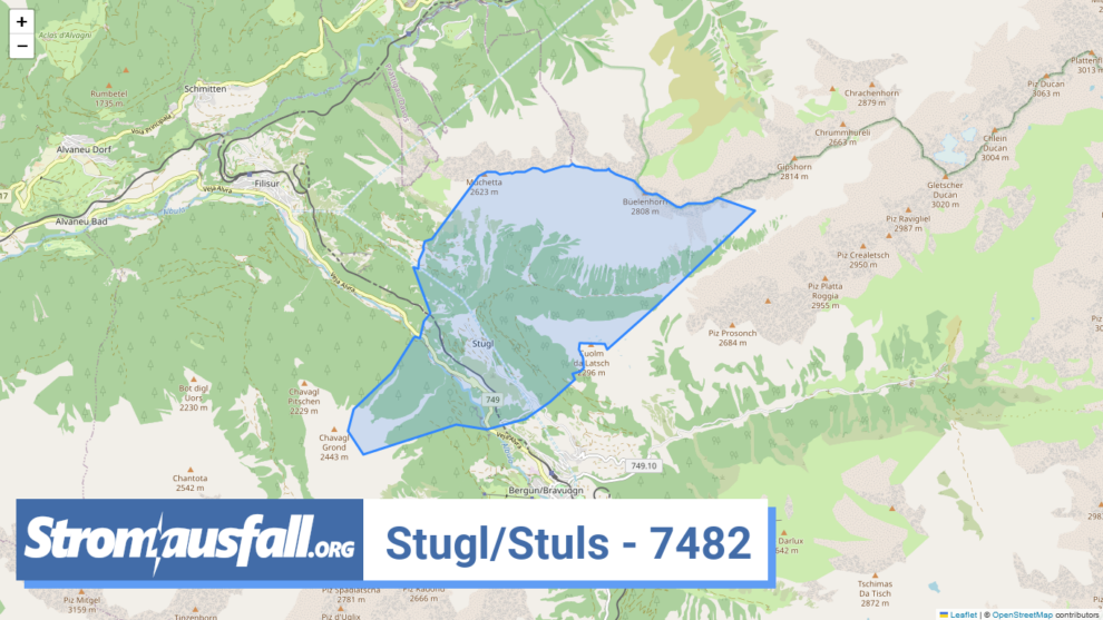 stromausfall ch ortschaft stugl stuls 7482