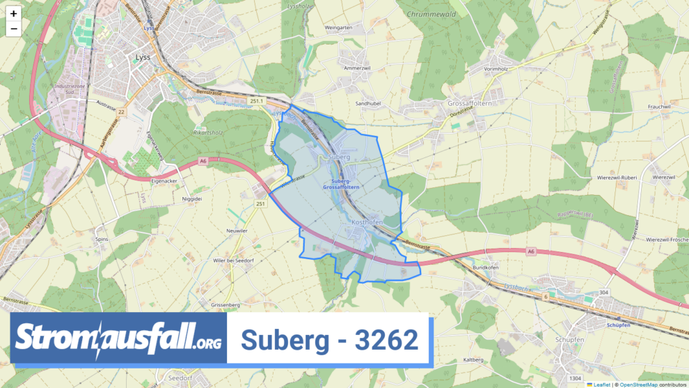 stromausfall ch ortschaft suberg 3262