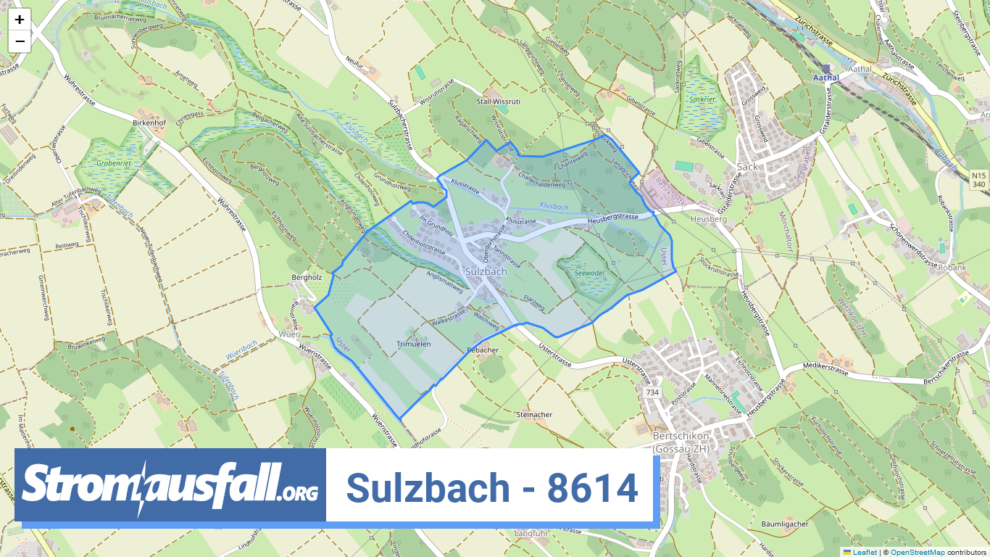 stromausfall ch ortschaft sulzbach 8614