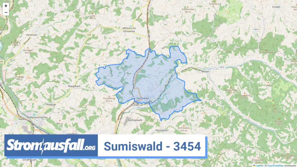 stromausfall ch ortschaft sumiswald 3454