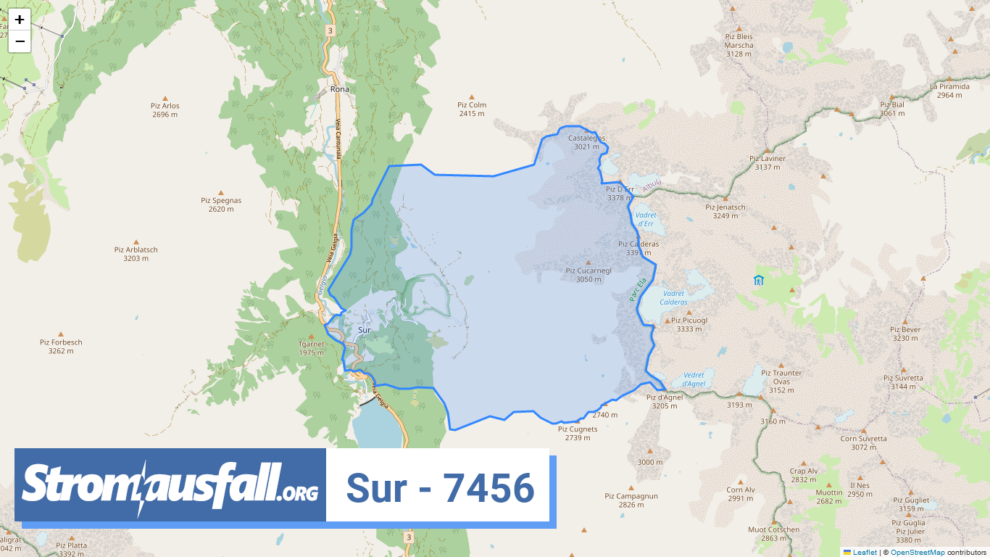 stromausfall ch ortschaft sur 7456