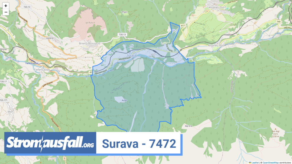 stromausfall ch ortschaft surava 7472