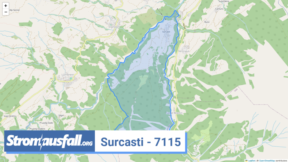 stromausfall ch ortschaft surcasti 7115