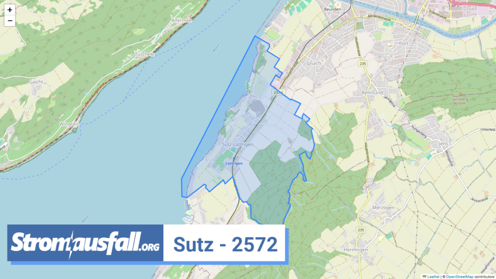 stromausfall ch ortschaft sutz 2572